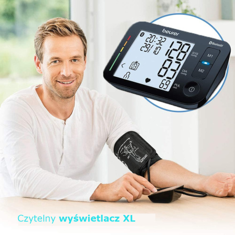 Ciśnieniomierz BEURER BM 54 z Bluetooth z wyświetlaczem XL citomedical.pl 5