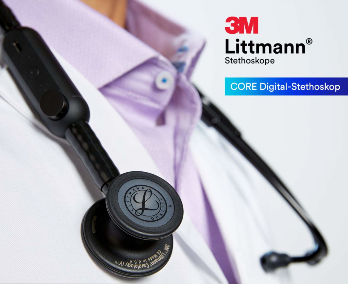 Stetoskop elektroniczny Littmann CORE Digital czarny