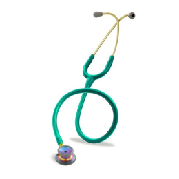 Stetoskop pediatryczny spirit CK-S606PF/R rainbow edition zielony perłowy