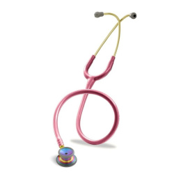 Stetoskop pediatryczny spirit CK-S606PF/R rainbow edition fuksja perła
