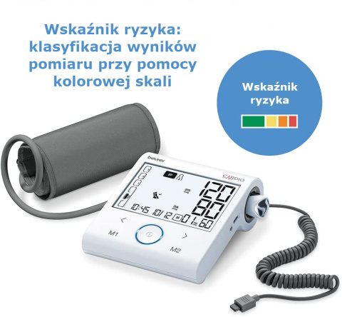 Ciśnieniomierz naramienny Beurer BM 96 Cardio plus funkcja EKG oraz Bluetooth citomedical.pl 9