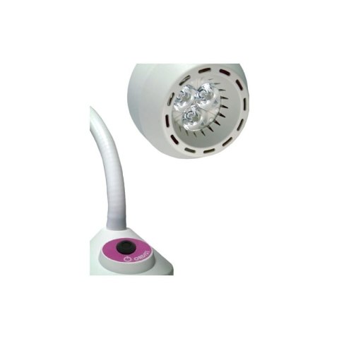 Lampa diagnostyczna ORDISI FLH-2 LED z długą gęsią szyją mocowana do blatu