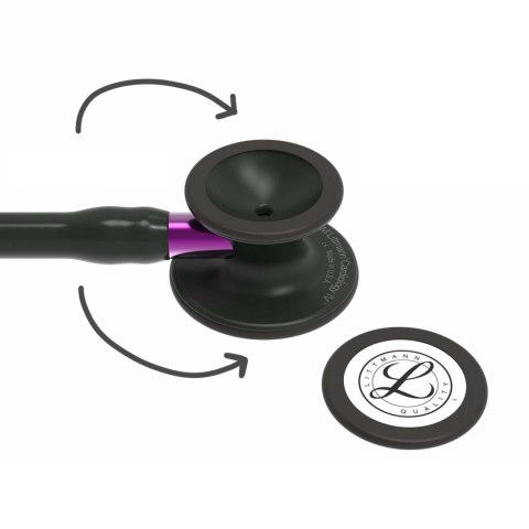 Stetoskop Littmann Cardiology IV Black Edition fioletowy steam