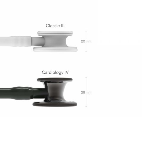 Stetoskop Littmann Cardiology IV Smoke Finish High Polish czarny