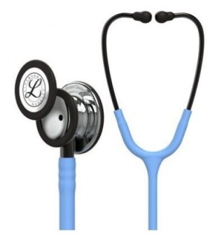 Stetoskop Littmann Classic III Mirror Finish jasnoniebieski smoke steam