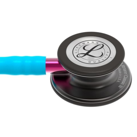 Stetoskop Littmann Classic III Smoke Finish turkusowy fioletowy steam