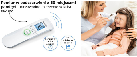 Termometr bezdotykowy na podczerwień BEURER FT 95 z Bluetooth citomedical.pl 8