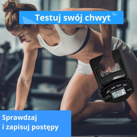 Elektroniczny Dynamometr do Pomiaru Siły Ręki - Zakres 180 kg, USB