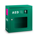 Szafka klasyczna na AED metalowa zielona