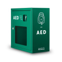 Szafka klasyczna na AED metalowa zielona
