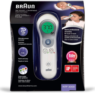 Braun NTF 3000 termometr bezdotykowy