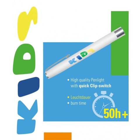 Latarka laryngologiczna dla pediatry PENLIGHT LED - LUXAMED