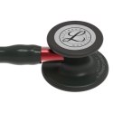 Stetoskop LITTMANN CARDIOLOGY IV - BLACK EDITION (czerwony STEM)